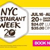 Sponsored Post: 10 Picks for NYC Restaurant Week